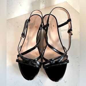 Kate Spade‎ Talanse Strappy Patent Wedge, US 6